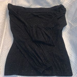 Sparkly Off the Shoulder Anne Taylor Top